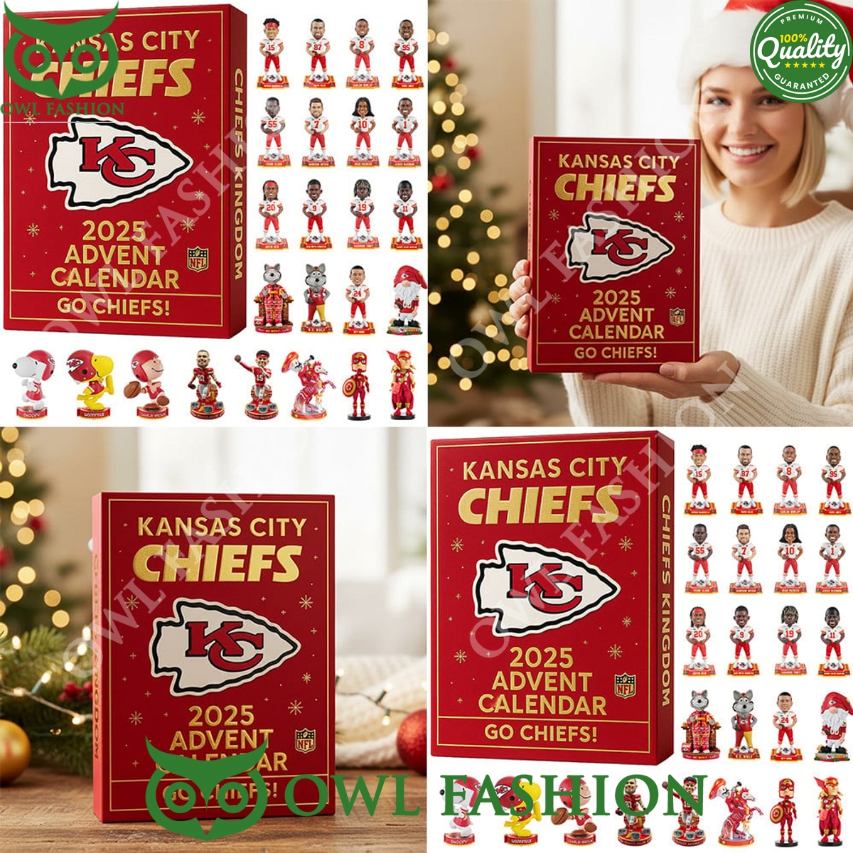 Kansas City Chiefs Advent Calendar 2025 Go Go